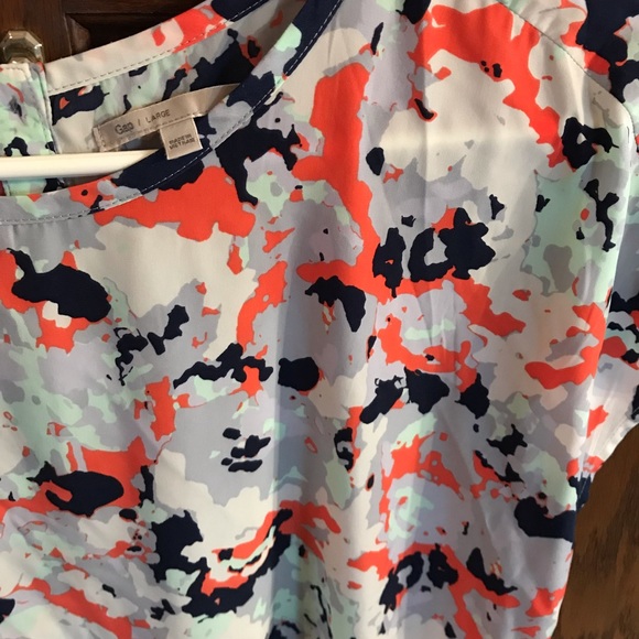 Gap cap sleeve blouse - Picture 2 of 3